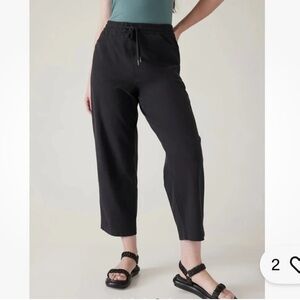 Athleta Women's Black Cropped Pants
